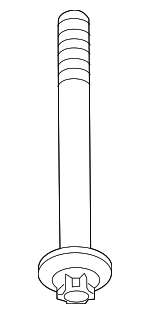 31106872062 - Suspension: Suspension Cross-member Rear Bolt for BMW Image