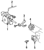 4145060041 - Suspension: Actuator Assembly for Toyota: Land Cruiser Image