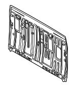 64101AK902 - Body: Back Panel for Toyota Image