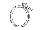 289023N010 - Exhaust: Catalytic Converter Clamp for Hyundai Image