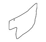 82391J9000 - Body: Water Shield for Hyundai Image