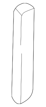 TC8666BC4 - Body: CD Player Hole Cover for Mazda: Miata, Millenia Image