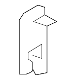 J9C12823PVJ - : Switch Bezel for Jaguar: E-Pace Image