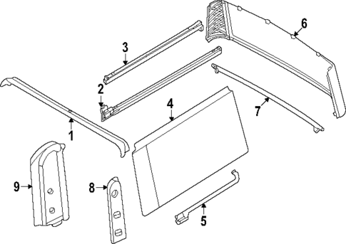 Removable Soft Top for 2025 Ford Bronco #1