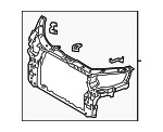 641011U000 - Body: Radiator Support for Kia: Sorento Image