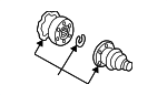8D0498201 - Suspension: Inner Boot for Volkswagen: Passat Image