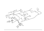1245405235 - Electrical System: Electric Cable for Mercedes-Benz Image