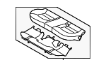891001W010BB2 - Body: Cushion Assembly for Kia: Rio Image