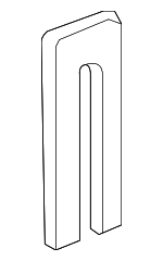 55075483 - Body: Door Lock Striker Plate Spacer for Mopar Image