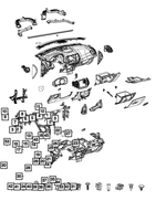 5UT62DX9AB - : Instrument Panel Bezel for Mopar Image