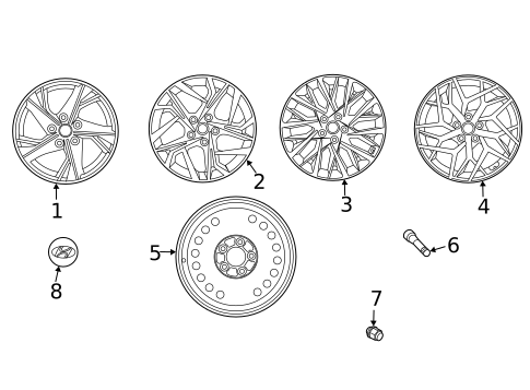 Wheels for 2021 Hyundai Sonata #0