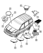 6506150AA - Electrical: Hex Head Screw for Mopar Image image