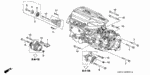 957011005508 - Engine: BOLT, FLANGE (10X55) for Honda Image