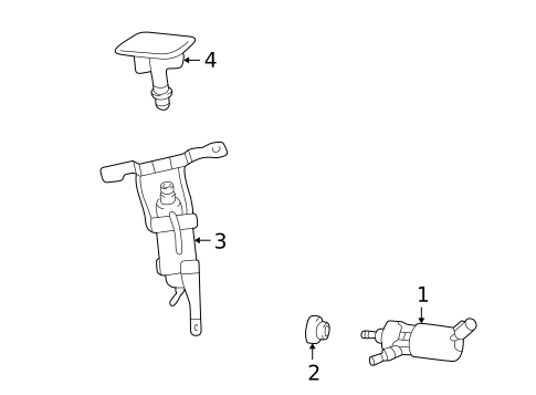 Headlamp Washers/Wipers for 2002 Lexus LS430 #0