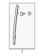 MR221899 - : Front Molding for Mitsubishi: Montero Sport Image