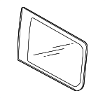 MR221933 - : Glass for Mitsubishi: Montero Sport Image