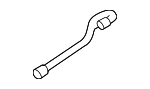 1K1816311 - Body: Air Hose for Volkswagen Image