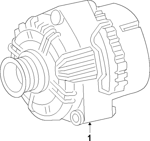 Alternator for 2020 Chevrolet Impala #1