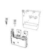6504995AA - Electrical: Push Pin for Mopar Image