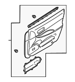 GR6H6845YH81 - : Door Trim Panel for Mazda: 6 Image