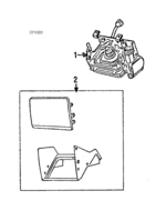 2601033M07 - Electrical: Headlamp Assembly for Nissan: Pulsar NX Image
