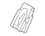 30746826 - Body: Lock Pillar Trim Clip for Volvo Image