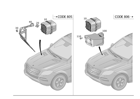 Sound Generator for 2015 Mercedes-Benz ML250 #0