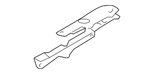 7A1Z14A301E - Body: Seat Track Bracket for Ford Image
