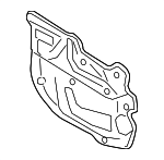 51489806197 - : Water Deflector for Mini: Cooper Countryman Image