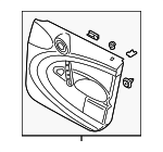 51419807587 - : Door Trim Panel for Mini: Cooper Countryman Image