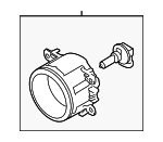 3550063J05 - Electrical: Fog Lamp for Suzuki Image