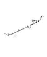 52013612AE - Fuel: Fuel Supply And Vapor Line Bundle for Mopar Image