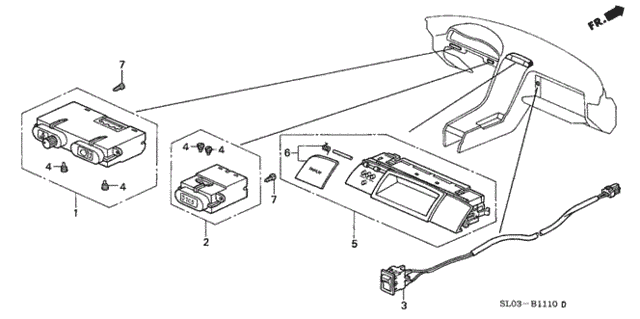 Switch for 1997 Acura NSX #0
