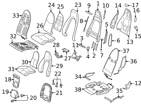 Heated Seats for 2012 Porsche Cayman #1