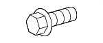 9008015077 - Body: License Bracket Screw for Scion: iM, tC, xA, xB | Toyota: 4Runner, Avalon, bZ4X, C-HR, Camry, Celica, Corolla, Corolla iM, Crown, Crown Signia, Echo, FJ Cruiser, Highlander, Land Cruiser, Matrix, Mirai, MR2 Spyder, Prius, Prius AWD-e, Prius Plug-In, Prius Prime, Prius V, RAV4, Sequoia, Sienna, Solara, Tacoma, Venza, Yaris Image