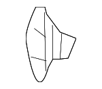 90651S4N003 - Body: Door Weather-strip Clip for Honda: Accord, Accord Crosstour, Civic, CR-V, CR-Z, Crosstour, Insight Image