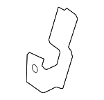 F2GZ7B147A - Cooling System: Cooler Pipe Bracket for Ford: Edge | Lincoln: Nautilus Image