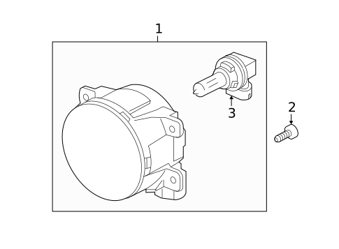 Fog Lamps for 2012 Acura TL #0