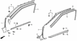90137SD2003 - Interior/Bumper: SCREW, TAPPING (4X12) (SUS) for Acura Image