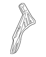 41218242350 - Body: Reinforcement for BMW: 323i, 325i, 325xi Image