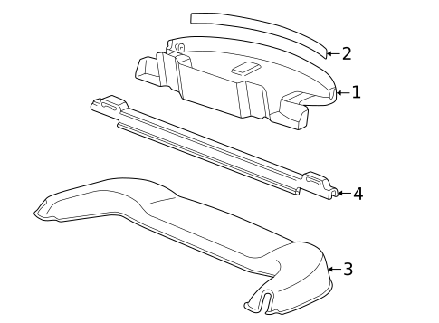 Stowage Compartment for 2003 Toyota Solara #0