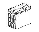 31500SR1100M - Electrical: Battery for Honda: Accord, Civic, Civic del Sol, Clarity, CR-V, Crosstour, Element, HR-V Image