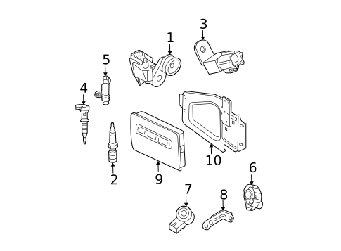 Powertrain Control for 2008 Dodge Ram 1500 #0