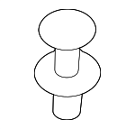 7142758497 - Body: Quarter Trim Panel Rivet for Mini Image