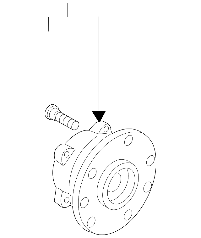 BCKE-26-15XA - Hub Assembly - 2019-2025 Mazda | Mazda Swag