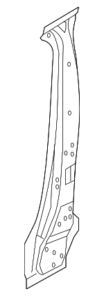 LR037829 - Body: Body B-Pillar Reinforcement for Land-Rover Image