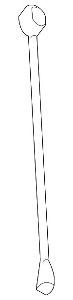 31010J9000 - Fuel System: Fuel Cap Strap for Kia: Optima, Rio, Sedona, Sephia, Sorento, Spectra, Sportage Image