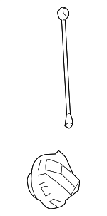 310103L600U - Fuel System: Fuel Cap for Kia: Amanti, Borrego, Cadenza, Forte, Forte Koup, Forte5, K5, K900, Niro, Optima, Rio, Rio5, Rondo, Sedona, Seltos, Sorento, Soul, Soul EV, Spectra, Spectra5, Sportage, Stinger, Telluride Image