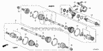 44318SJCA01 - Chassis: BAND, SHAFT BOOT for Honda Image