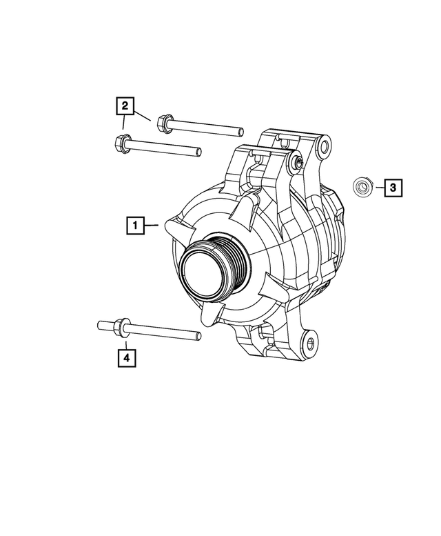 6509556AA - Electrical: 2 End Stud for Mopar Image